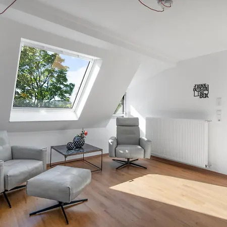 70 Qm Design-wohnung - 1,5 Baeder, Klimaanlage Und Ausblick Lejlighed Aschaffenburg